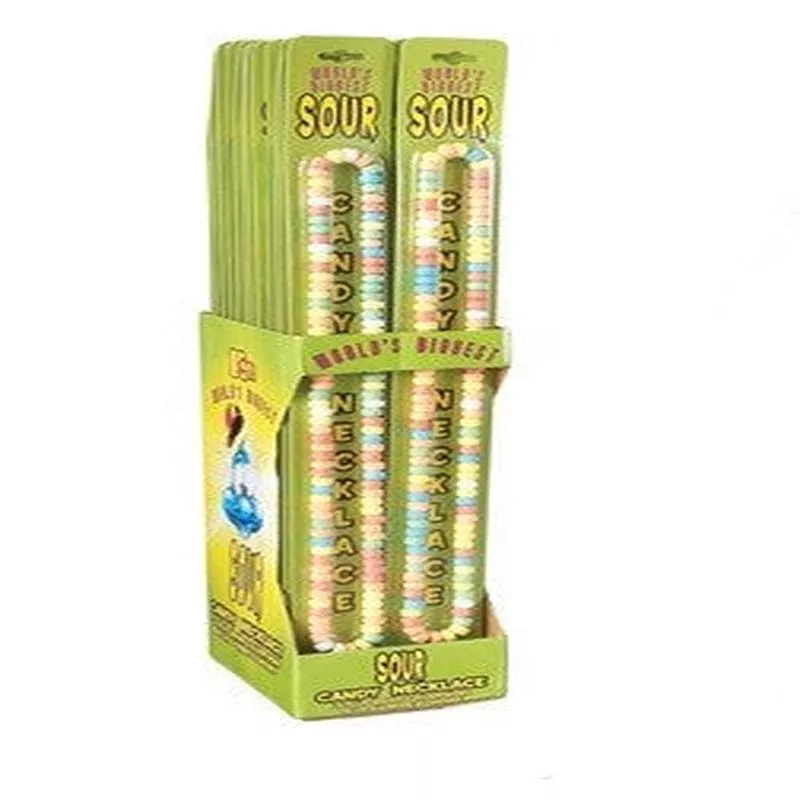Worlds Largest Sour Candy Necklace – 24ct