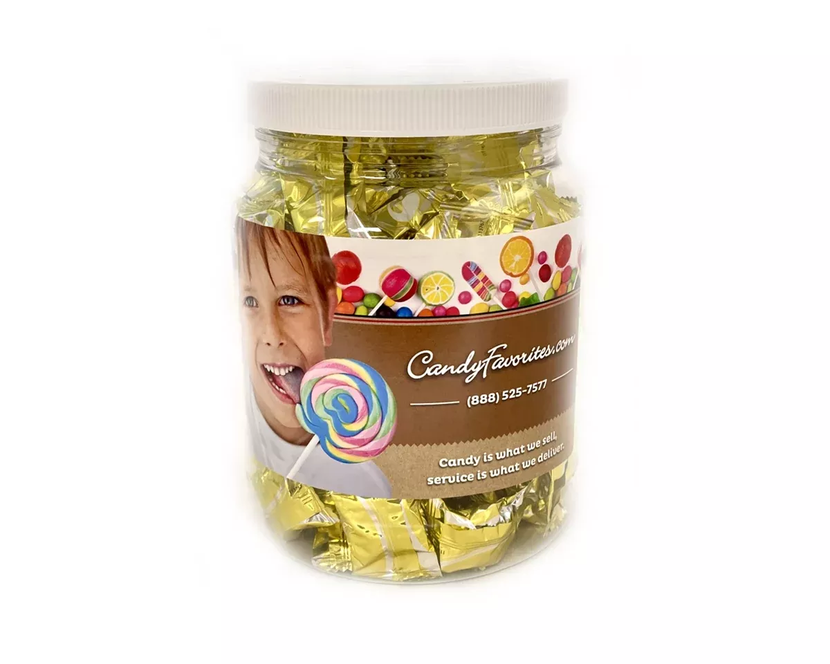 Wrapped Butter n' Cream Butter Toffee Hard Candy Gift Jar - 1 Unit