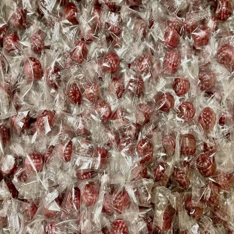 Wrapped Filled Raspberries
