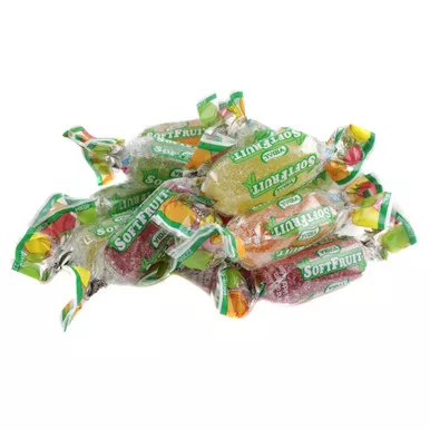 Wrapped Soft Fruit Gummy Candy