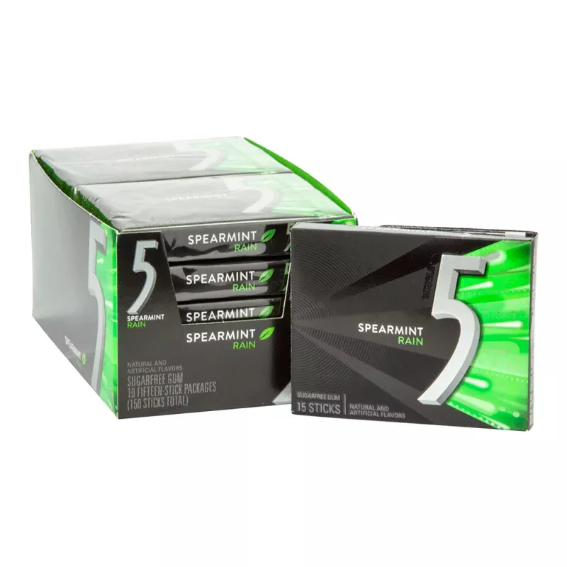 Wrigley’s 5 Gum – Rain 15-Stick 10ct