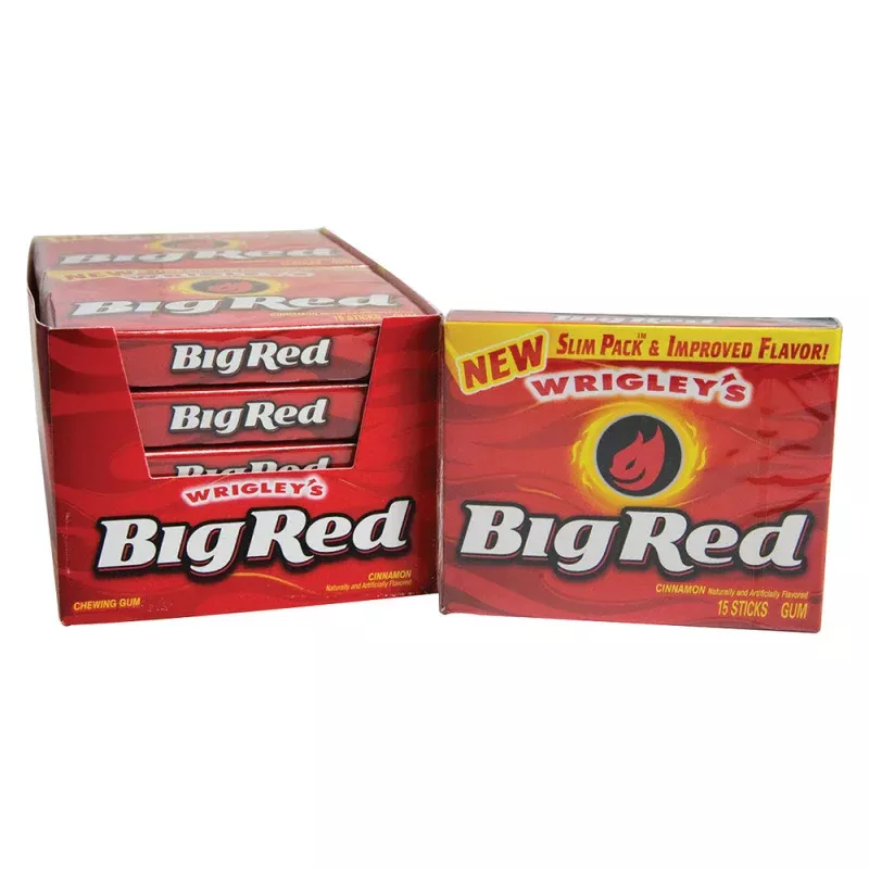 Wrigley’s Big Red – 15-Stick Slim Packs 10ct