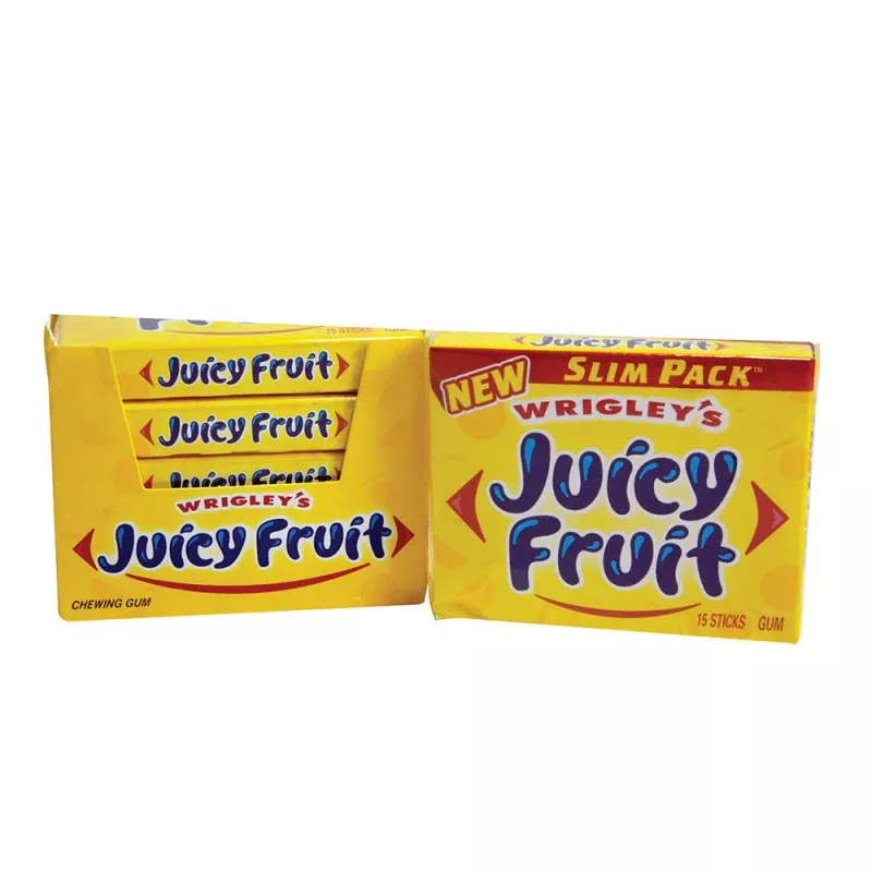 Wrigley’s Juicy Fruit – 15-Stick Slim Packs 10ct