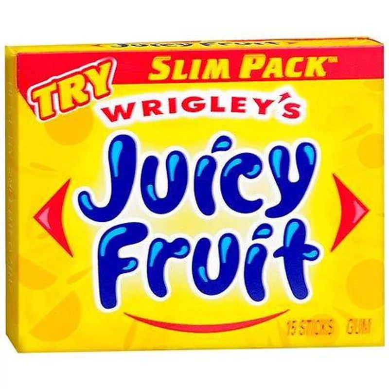 Wrigley’s Juicy Fruit Gum Slim Pack
