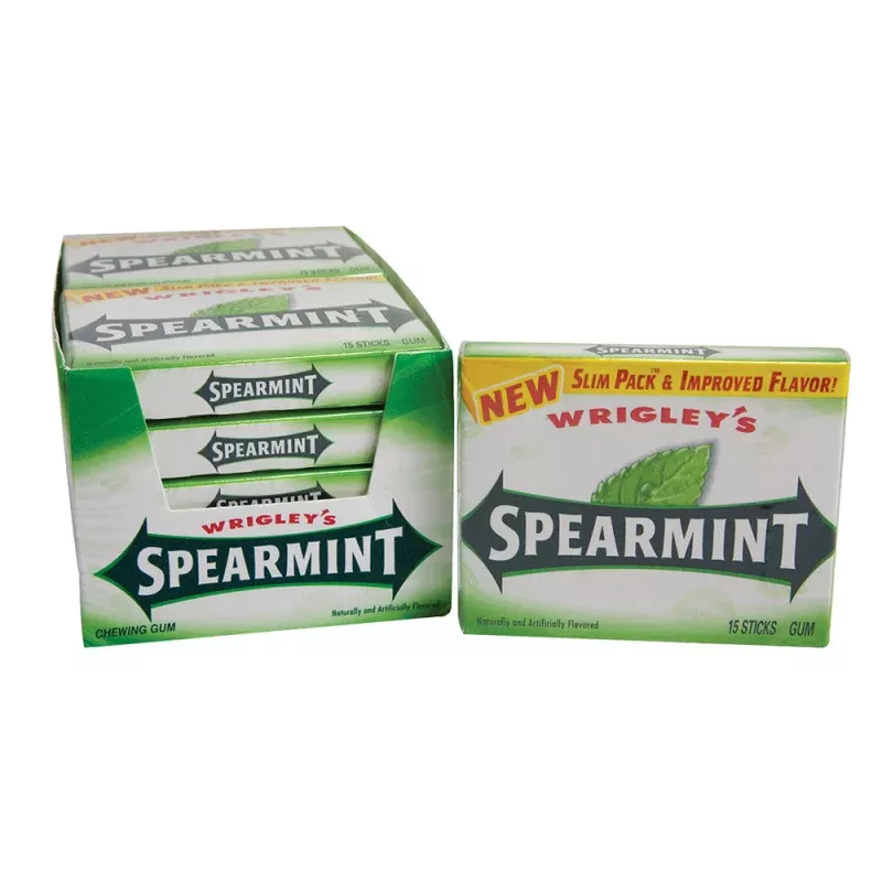 Wrigley’s Spearmint – 15-Stick Slim Packs 10ct