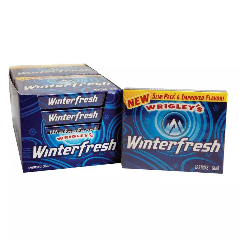 Wrigley’s Winterfresh – 15-Stick Slim Packs 10ct