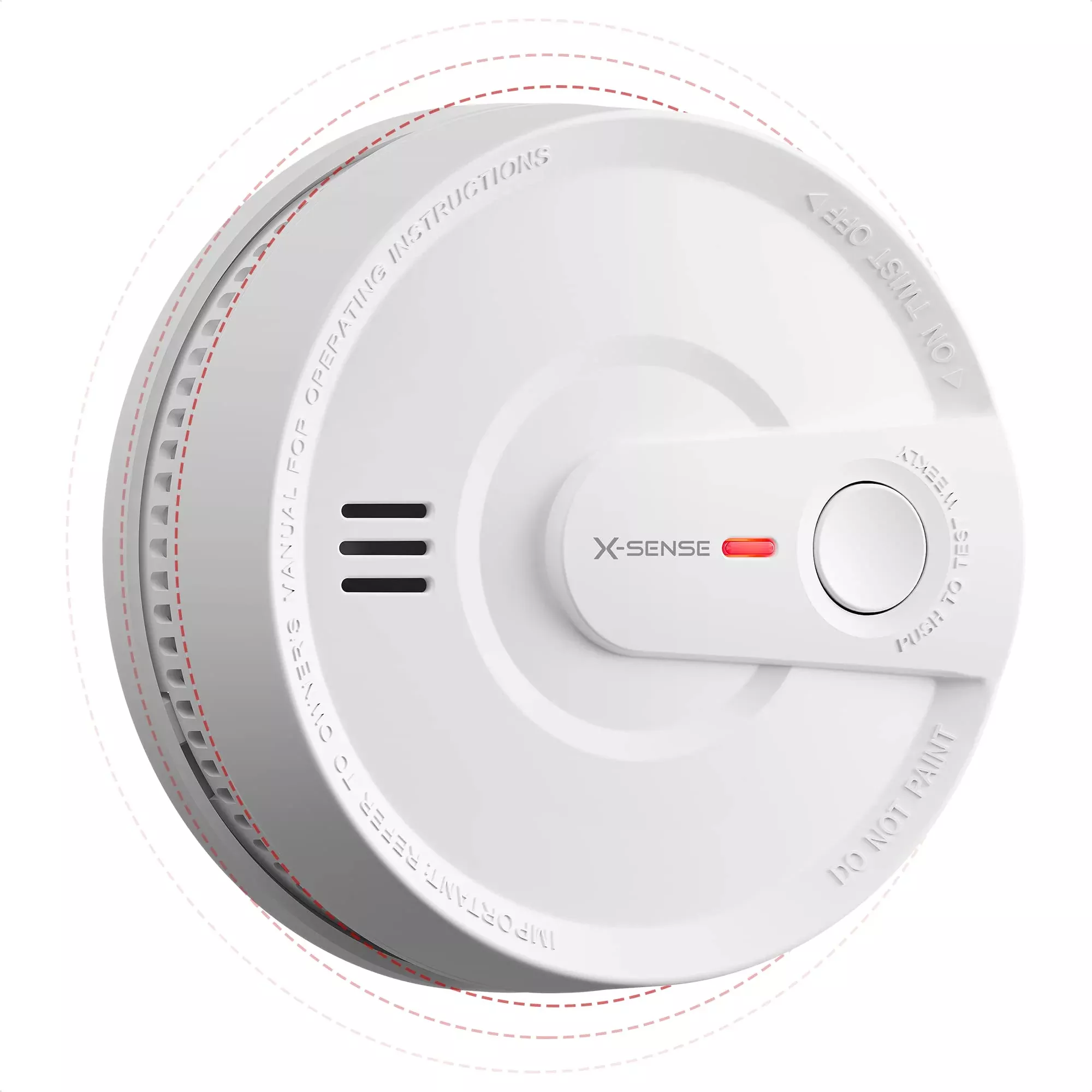 X-Sense Smoke Detector, Wireless Interconnected Smoke Alarm With 10-Ye