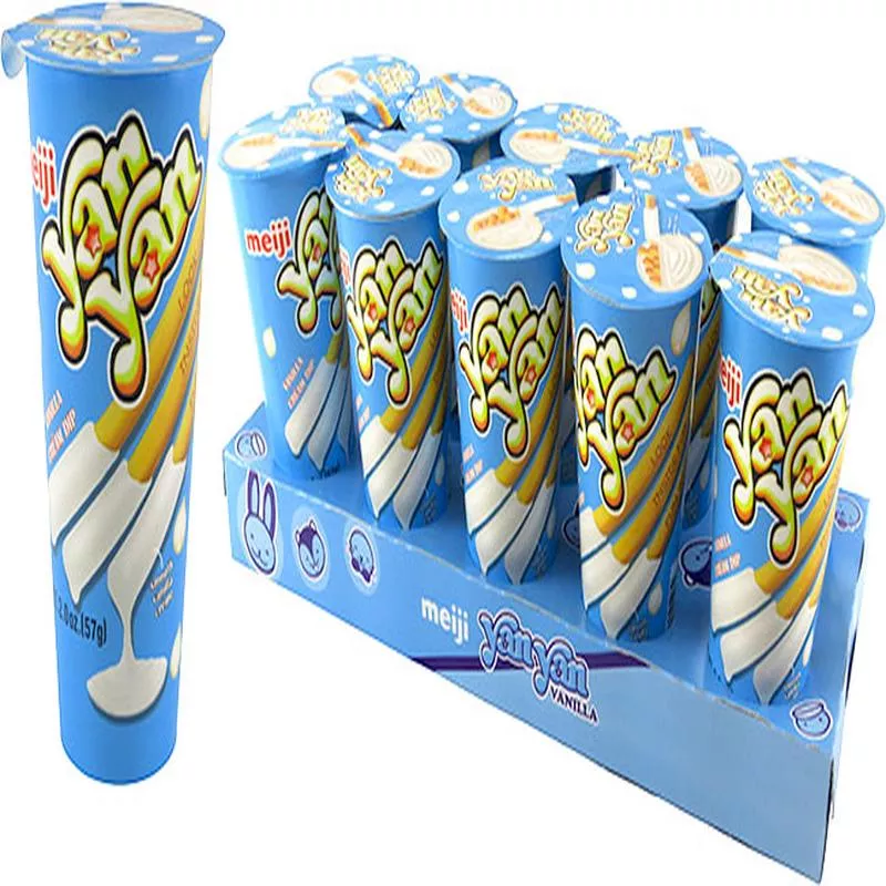 Yan Yan Vanilla Cracker Stick w/ Dip 2oz Tube (SNG10)