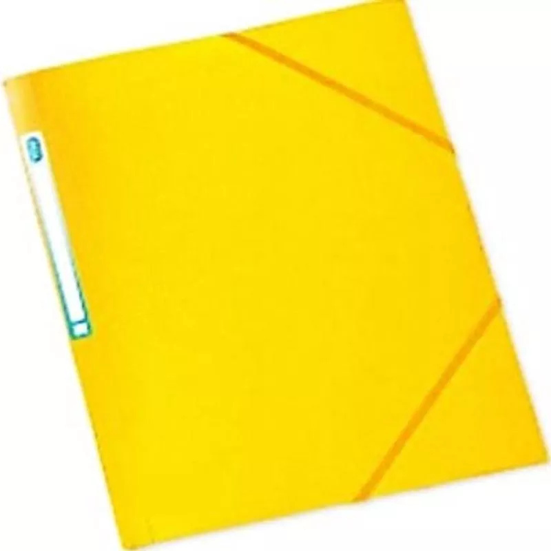yellow 3 flaps plastic folder (#126462)