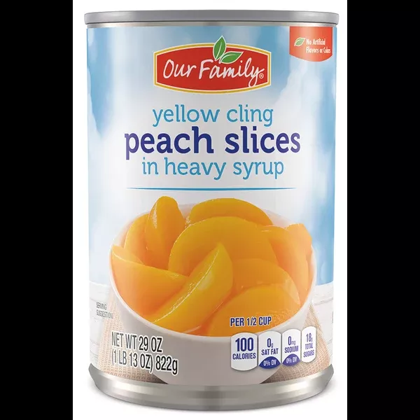 Yellow Cling Peaches in Juice 29 oz