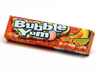 Yellow Melon Bubble Yum- 18 / Box