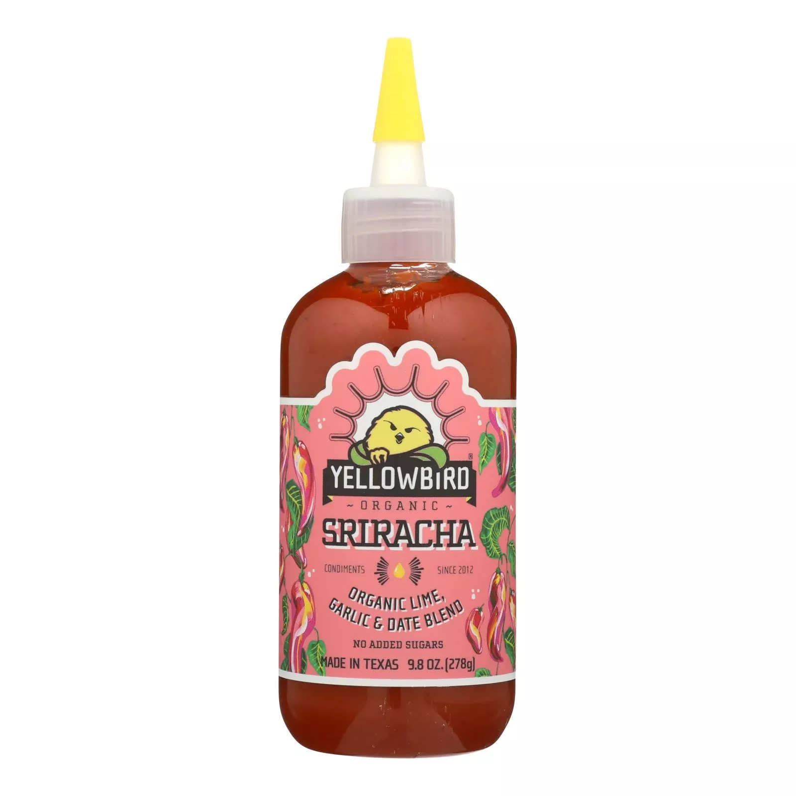 Yellowbird - Condiment Sriracha - Case of 6 - 9.8 Ounce
