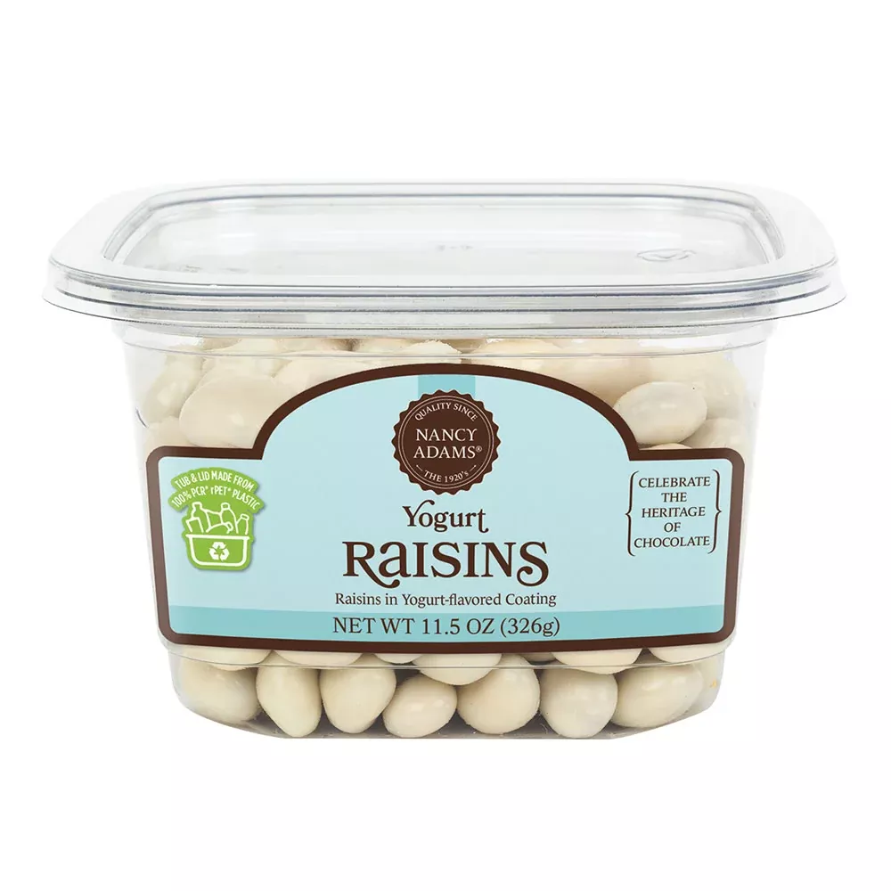 Yogurt Raisins Nancy Adams - 12ct Tubs