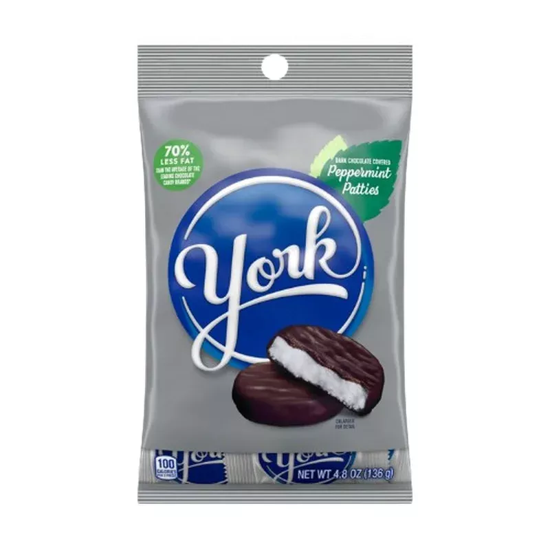 york peppermint pattie miniatures 4. 8 oz. bag