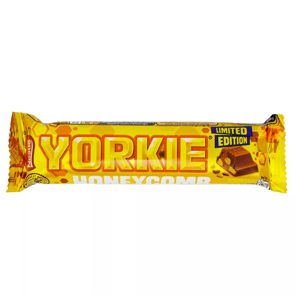 Yorkie Limited Edition Honeycomb - 42g (UK)