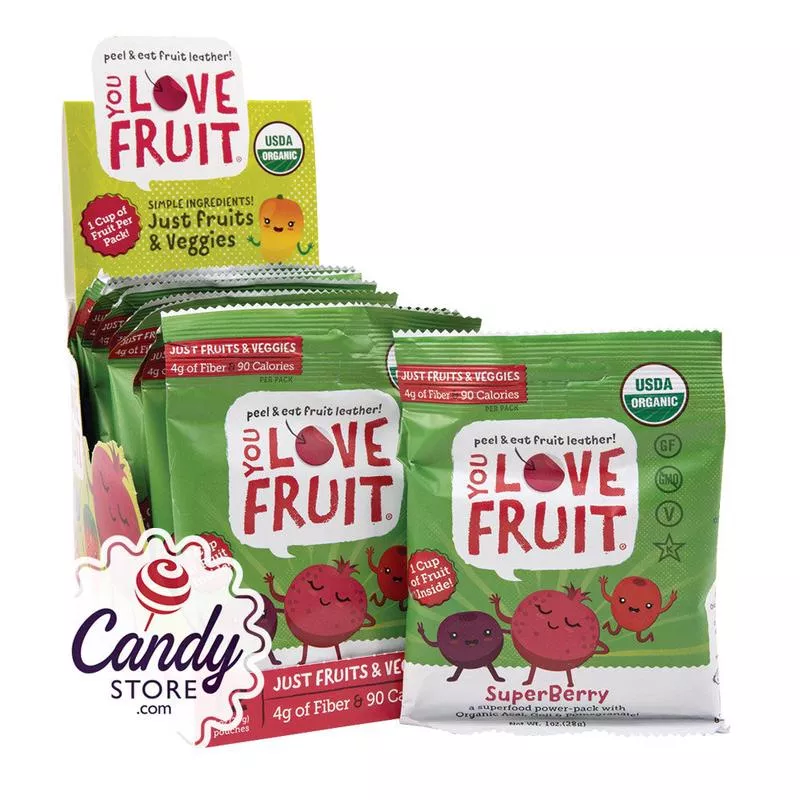 You Love Fruit Super Berry 1oz Bags – 12ct