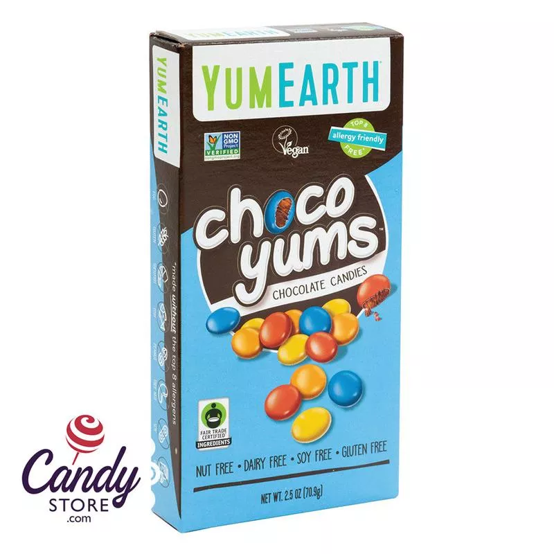 Yum Earth Choco Yums Dark Chocolate Candies – 6ct