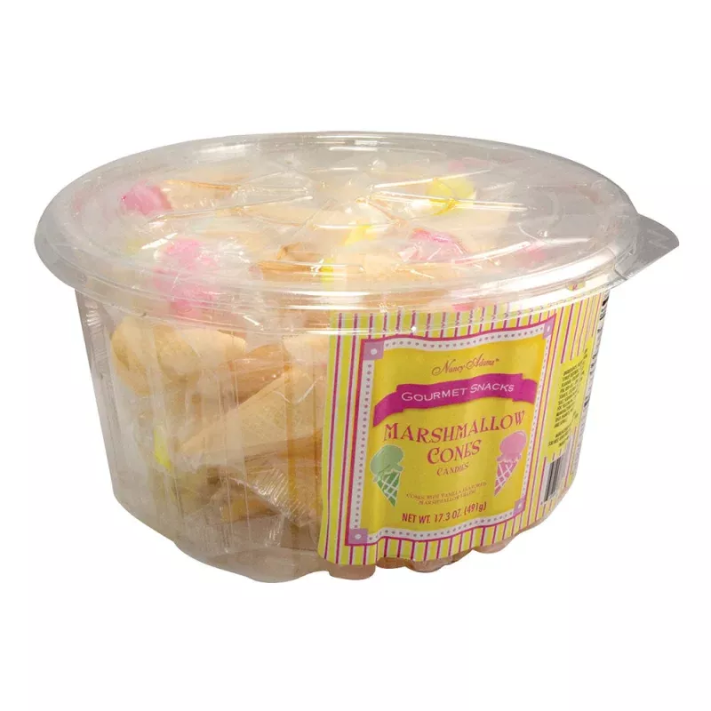 Yum Yum Marshmallow Cone – 24ct Box