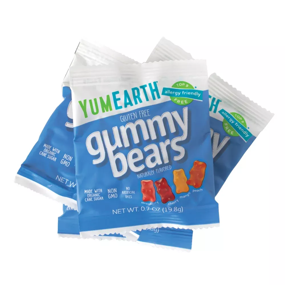 YumEarth Gummy Bear Candy Bags - 35 Count