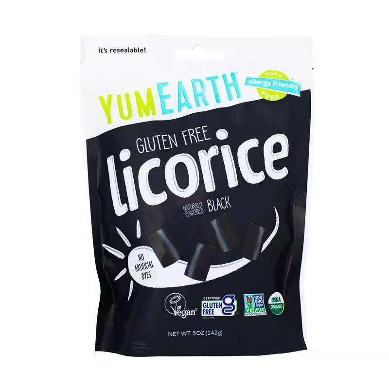 YumEarth Organic Black Licorice – 5oz