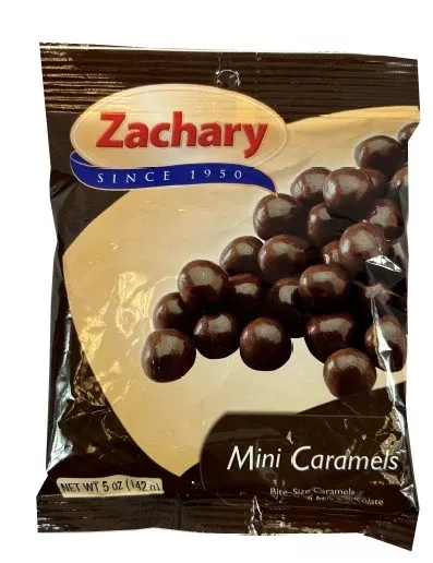 Zachary Mini Caramels Peg Bag - 5 oz
