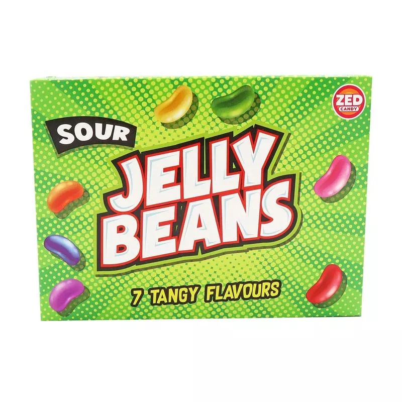 Zed Candy Sour Jelly Beans Box – 120g