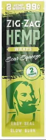 Zig Zag Hemp Sour Squeeze 99 Packs (Pack of 25)