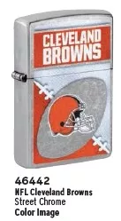 Zippo Cleveland Browns NFL Chrome Lighter