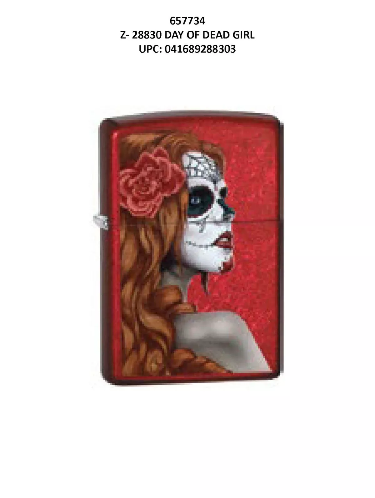 Zippo Day of Dead Girl Lighter