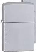 Zippo Reg Satin Chrome Lighter
