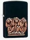 Zippo See No Evil Black Lighter