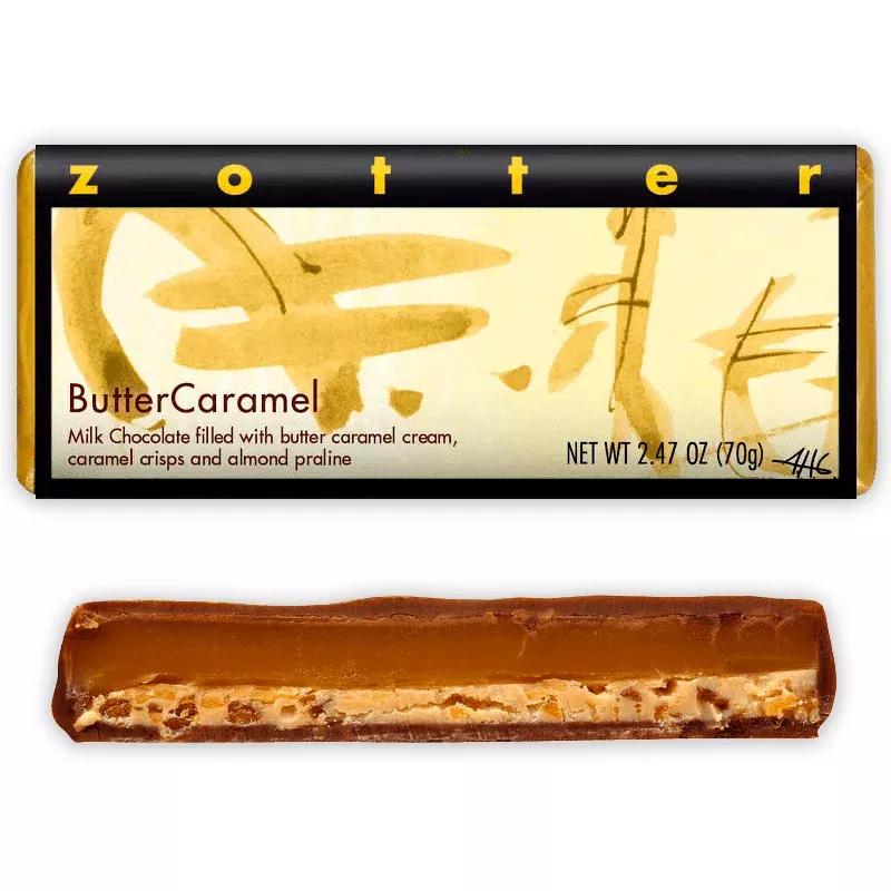 zotter butter caramel 50% (filled)