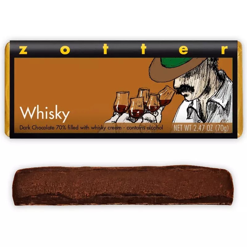 zotter whisky 70% (filled)