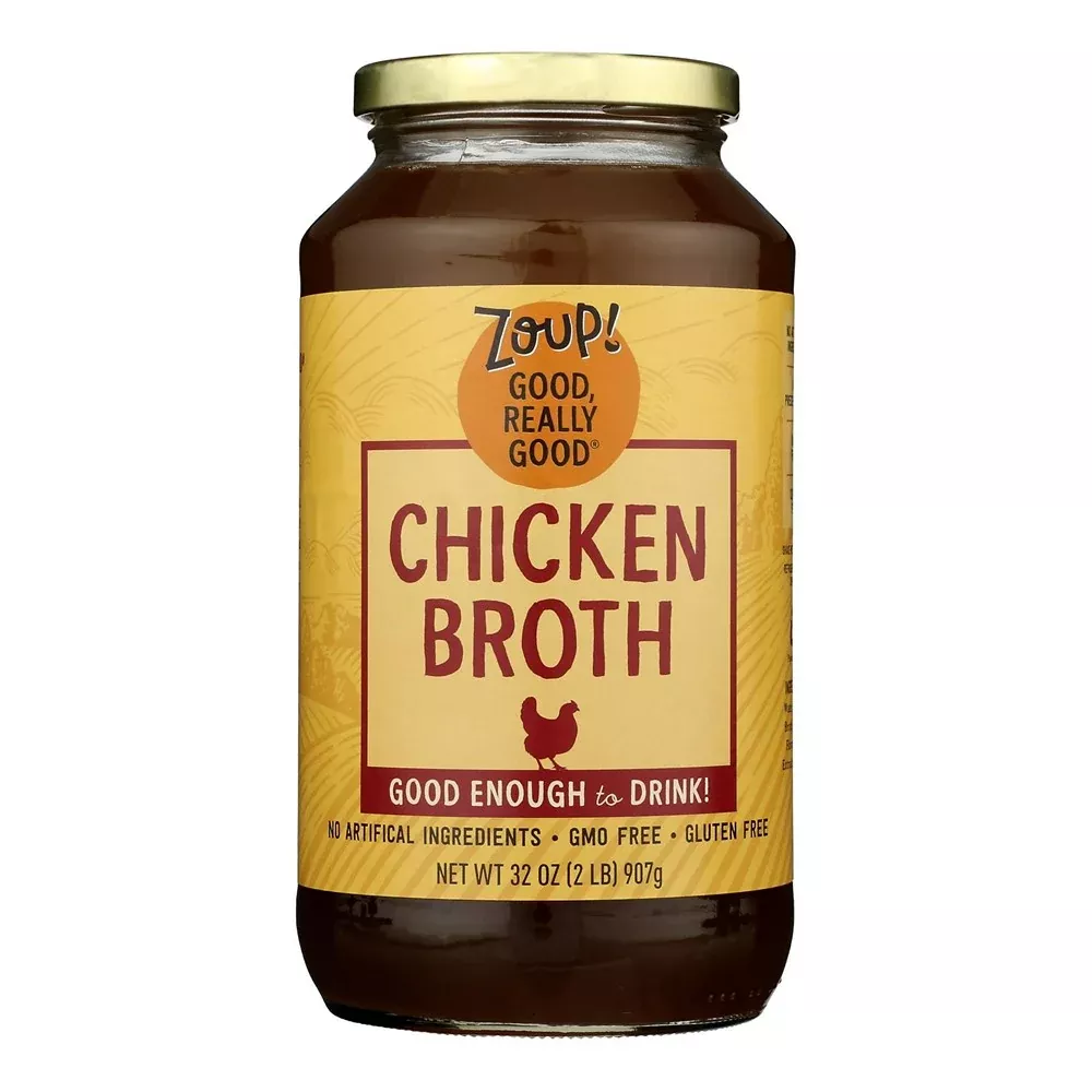 Zoup! Good Really Good - Bone Broth - Chicken - Case of 6 - 31 fl oz.