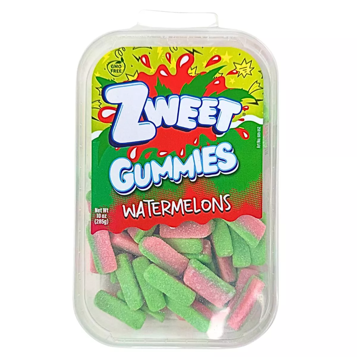Zweet Gummies Sour Watermelons 10oz – 6 Pack